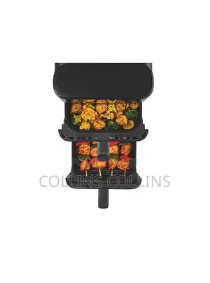 George Home Dual Basket Stackable Air Fryer 10L