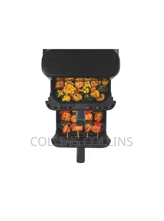 George Home Dual Basket Stackable Air Fryer 10L