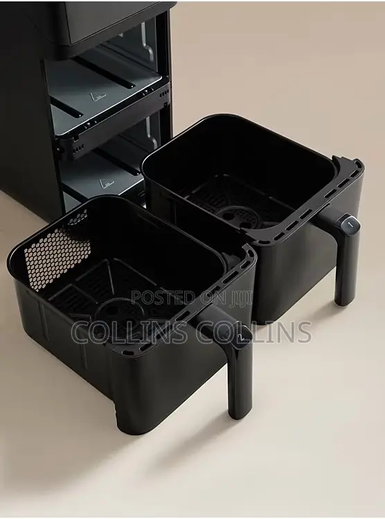 George Home Dual Basket Stackable Air Fryer 10L