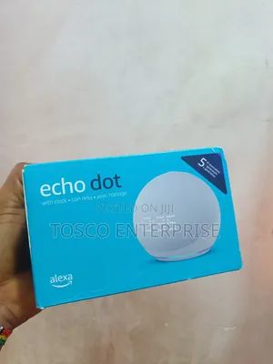 Amazon Echo Dot 5th Gen With Clock – Smart Speaker With Alexa