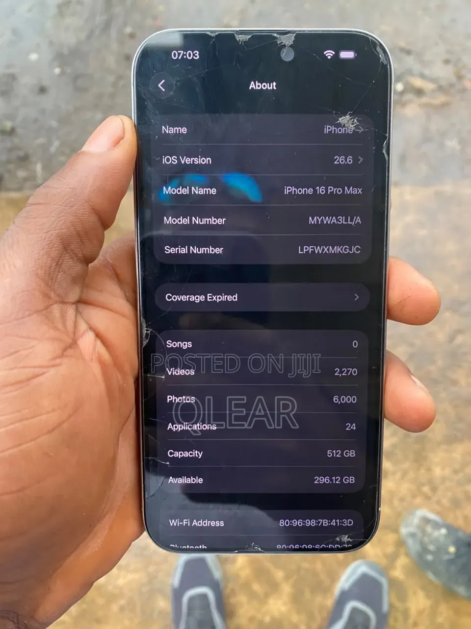 Apple iPhone 16 Pro Max 512 GB Silver