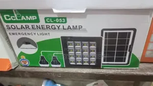 Original CcLAMP CL-053 Rechargeable LED Solar Emergency Light Kit