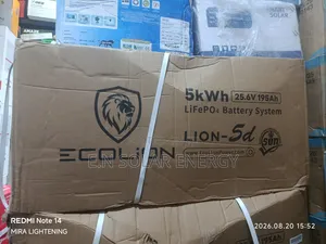 5kwh Ecolion Lithium Battery 24v