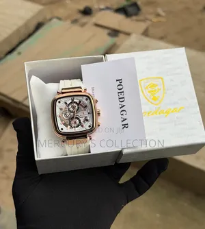 POEDAGAR Luxury Men's Chronograph Wristwatch
