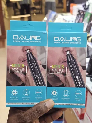 Rechargeable Nose Hair Trimmer for Men and Women
