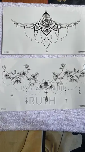 Waist Tattoo Stickers