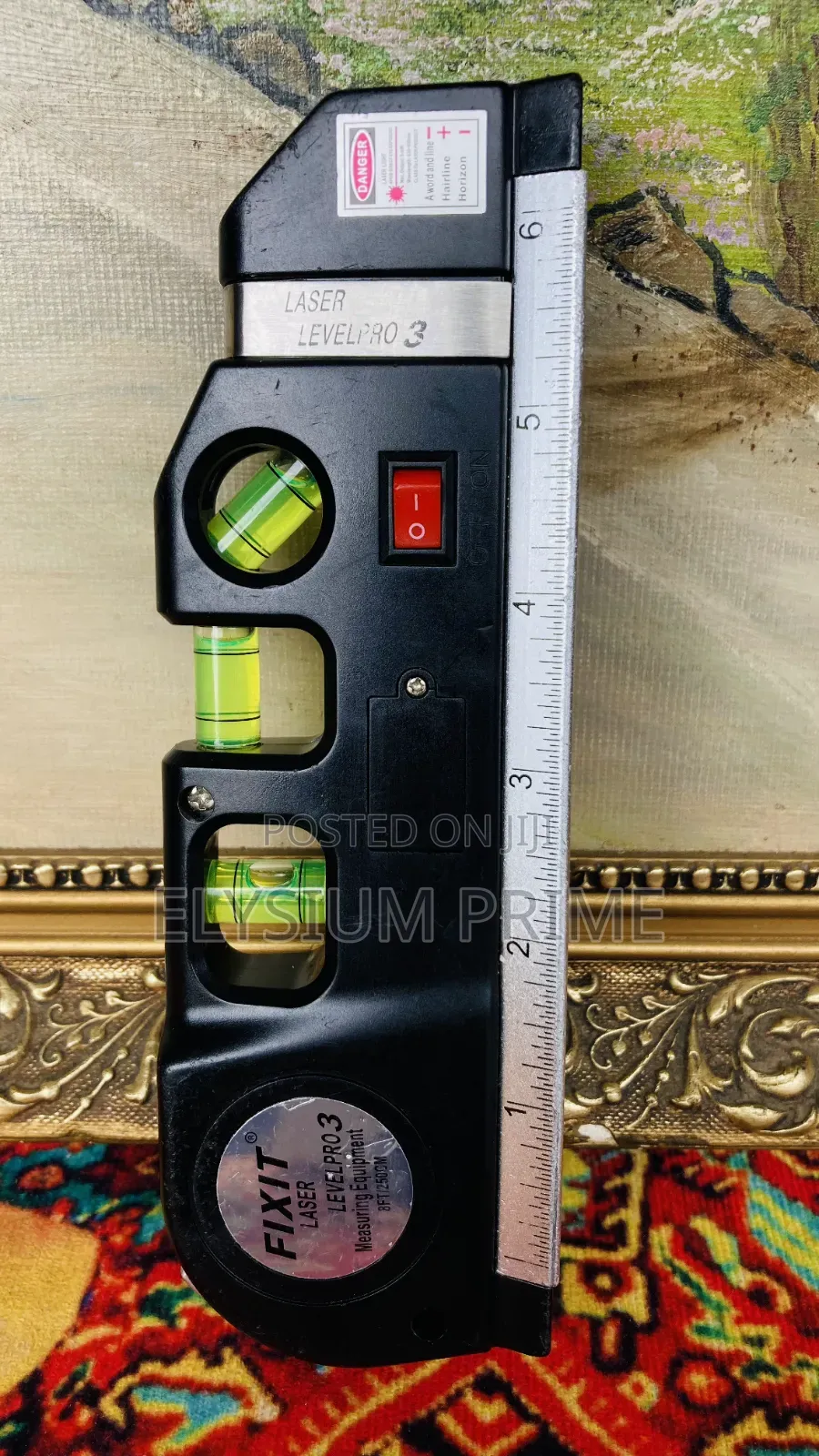 Fixit Laser Level Pro 3, a Multi-Functional Leveling and Measuring