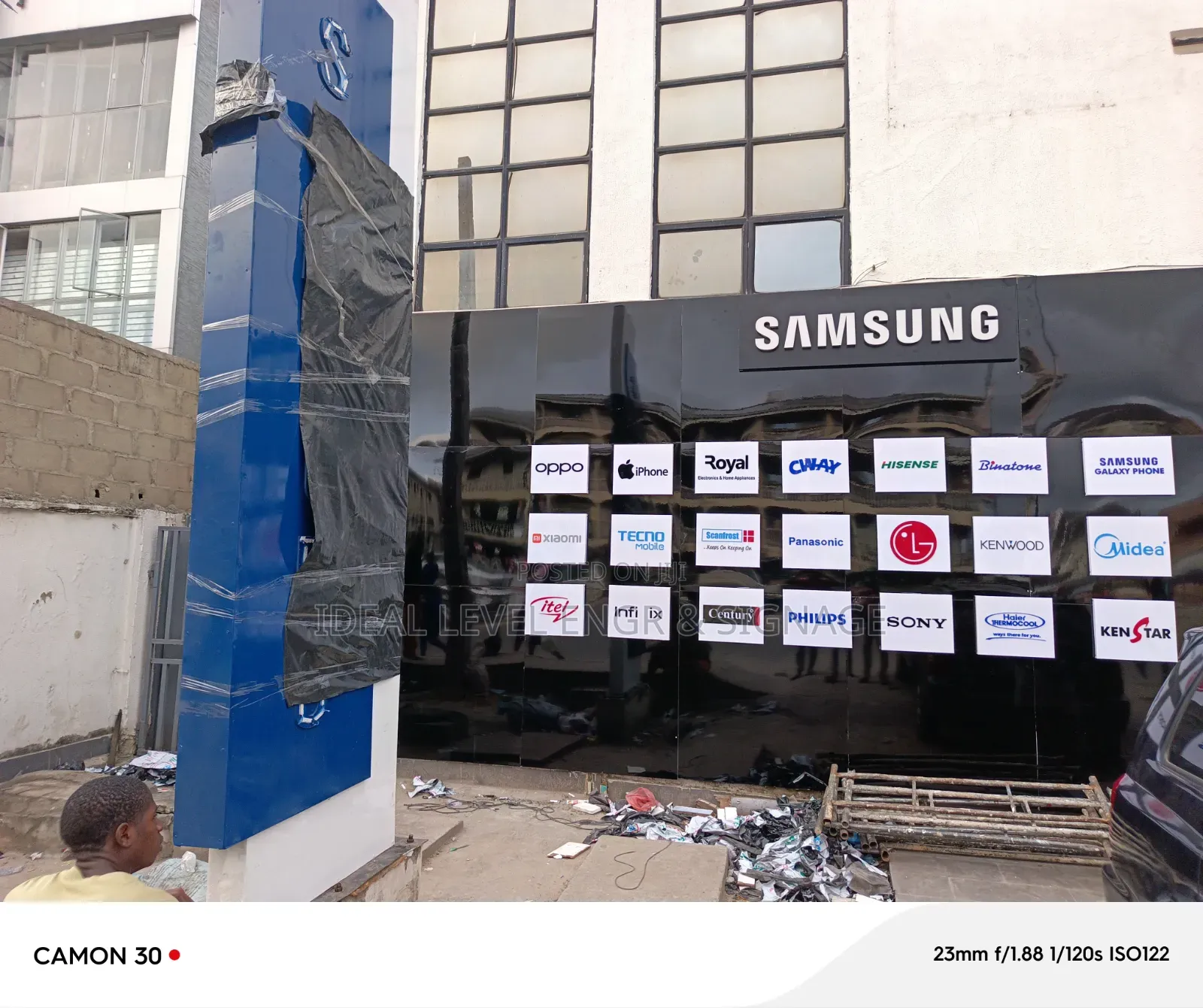 Office Cladding and Branding