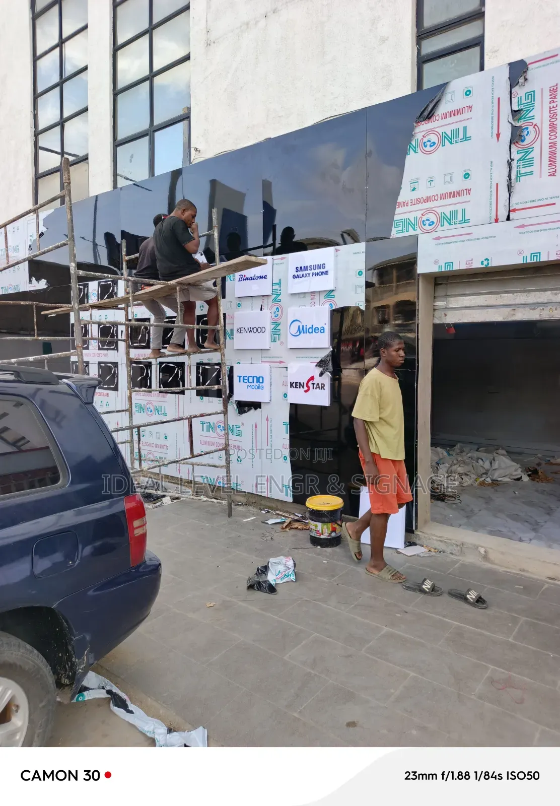 Office Cladding and Branding