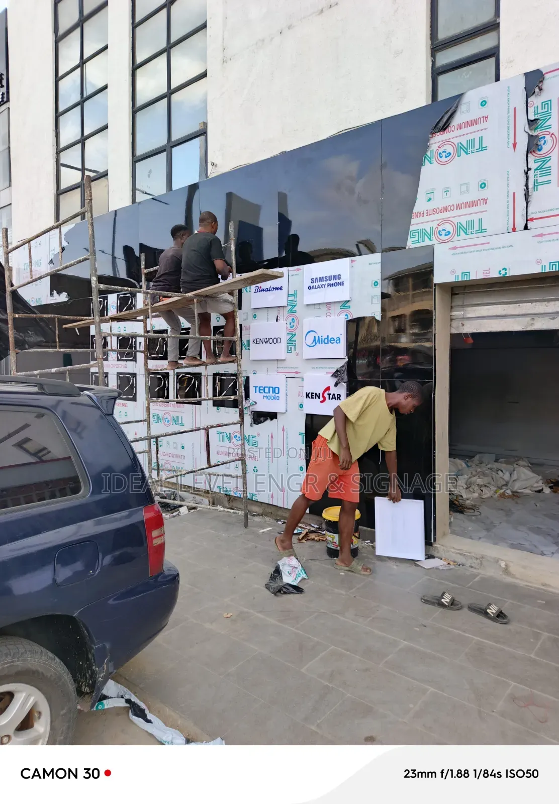Office Cladding and Branding