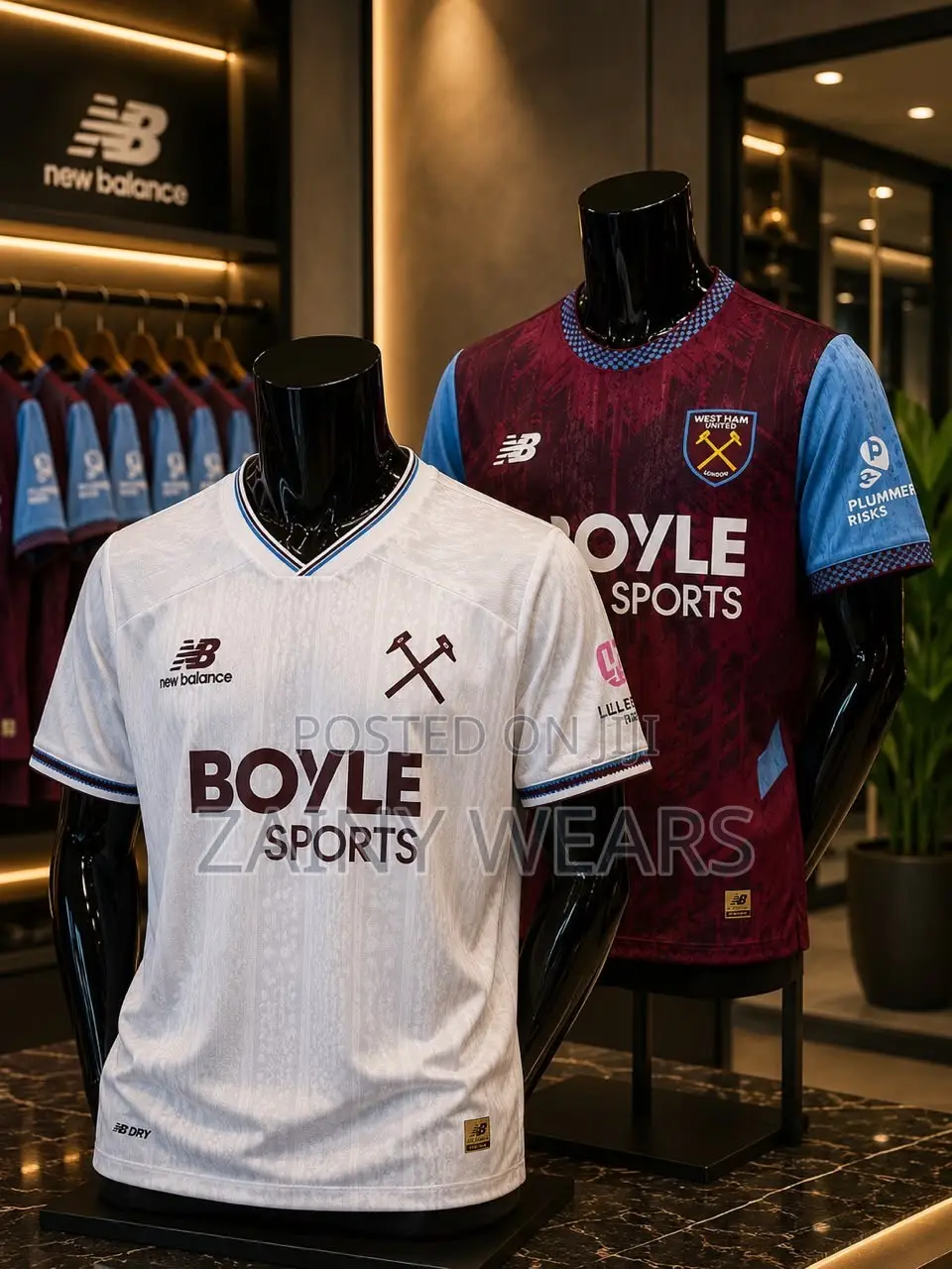 West Ham Home and Away 26/27 Player Version