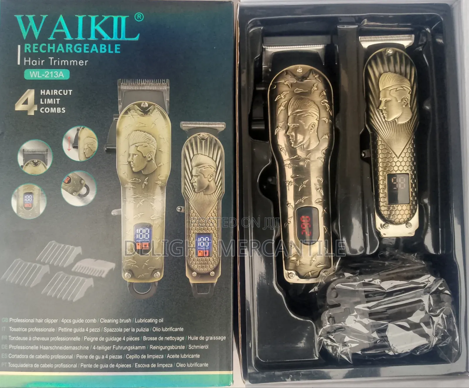 Waikil Rechargeable Digital Clipper