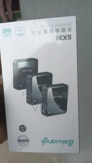 Baiwangli SX39 Wireless Microphone System, a Dual 2.4GHz
