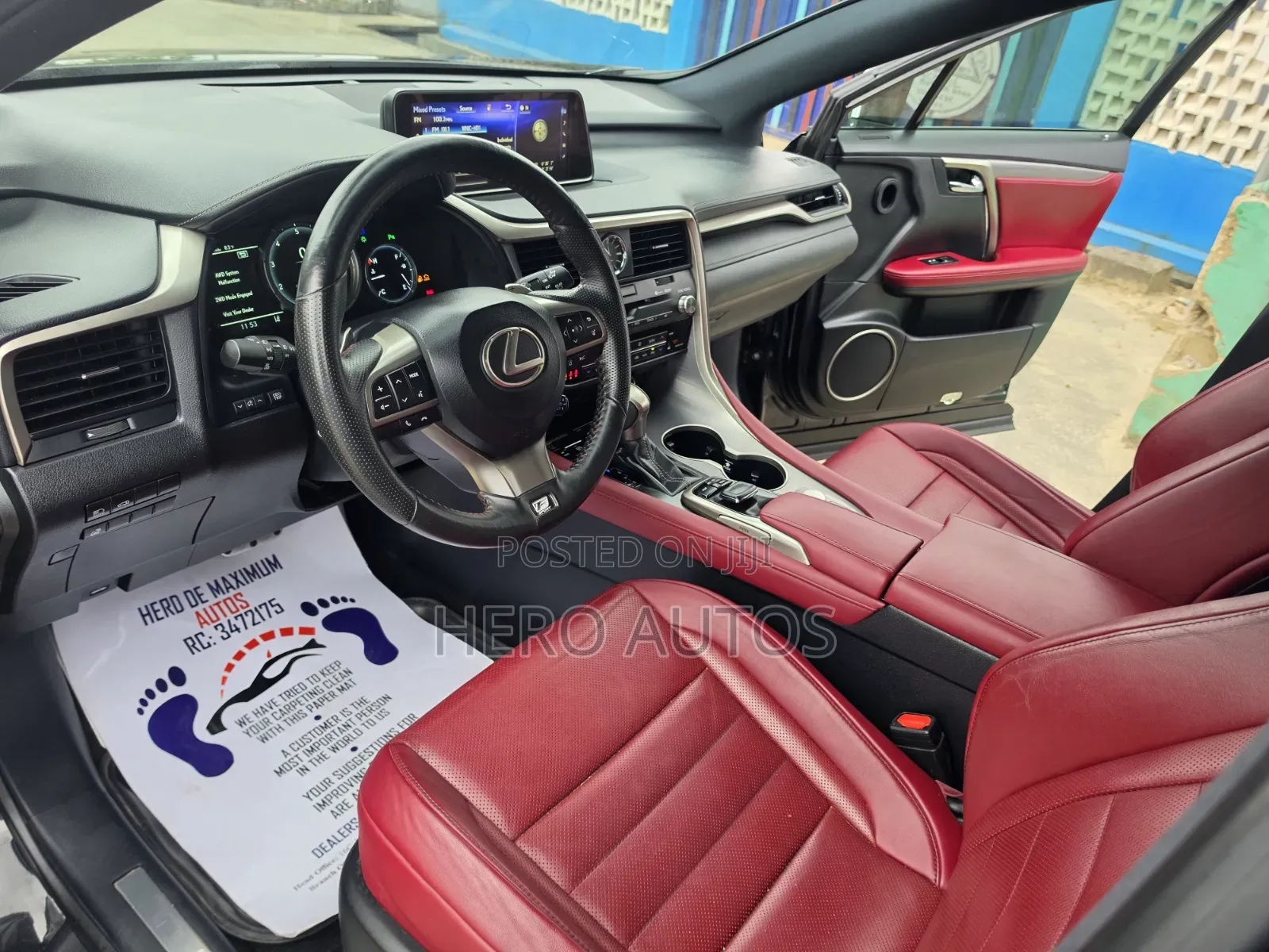 Lexus RX 2017 Black