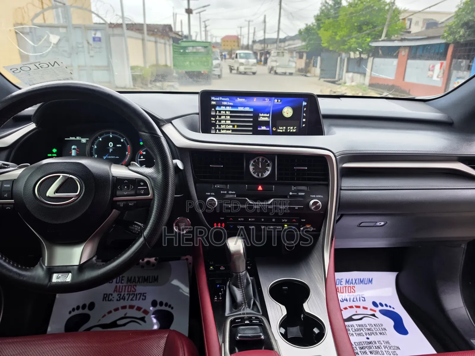 Lexus RX 2017 Black