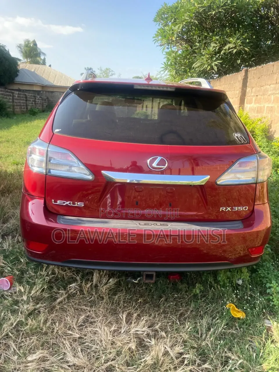 Lexus RX 2010 Red
