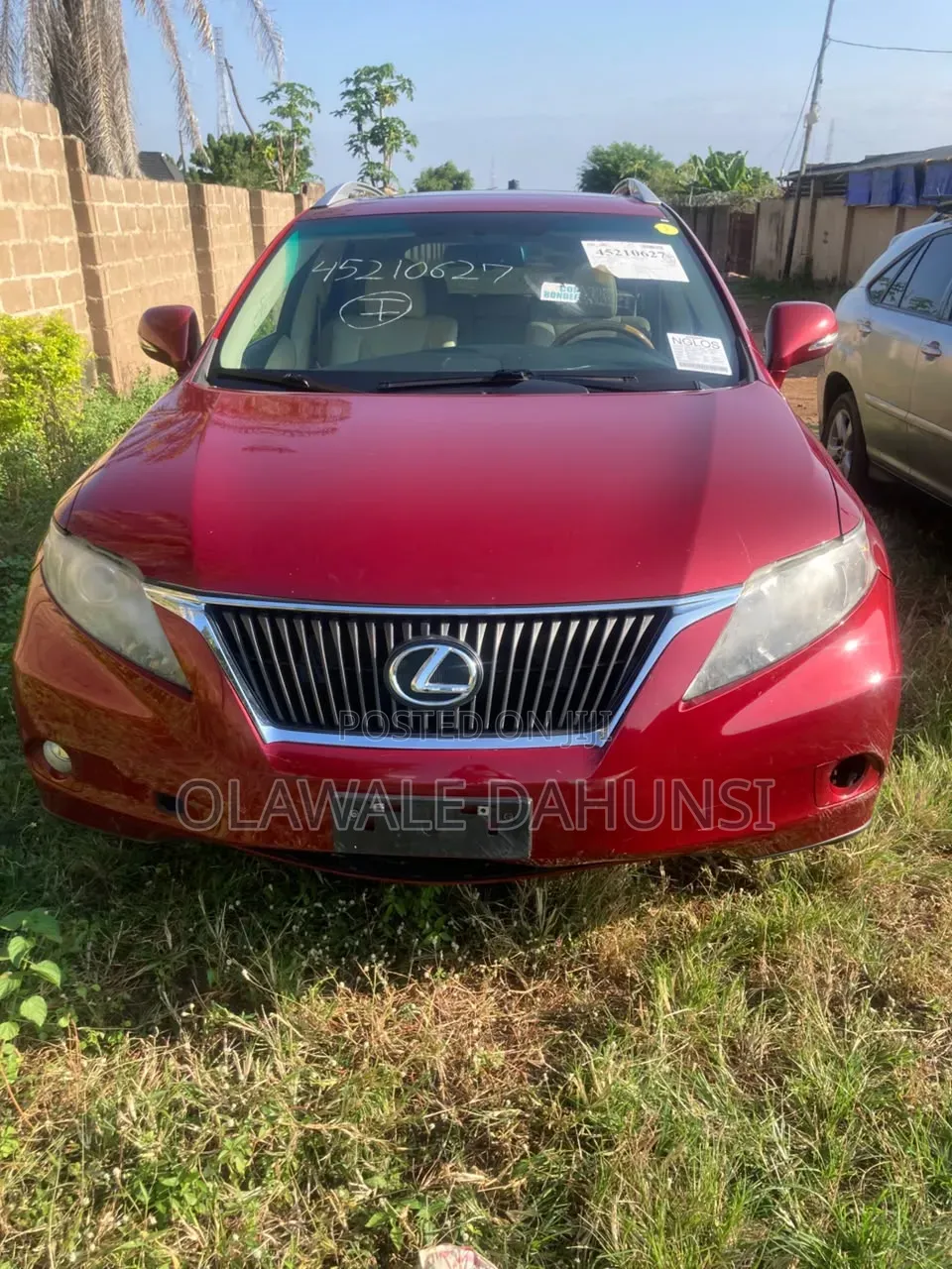 Lexus RX 2010 Red