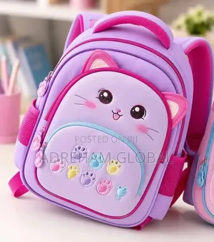 Cute Kiddies Character Hard Shell Beginner School Bag