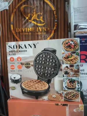 Good Quality Sokany Waffle Maker Over Shep