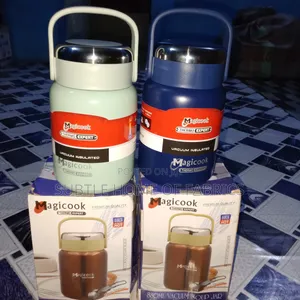 Magicook 880ml Vacuum Insulated Soup Flask – Hot Cold Food Jar