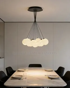 Minimalist Metal Ball Restaurant Pendant Light Luxury Living Room