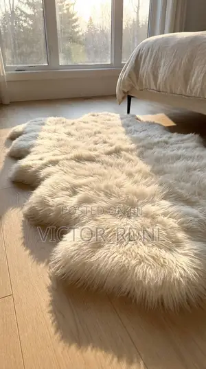 Durable Fluffy Fur Rug