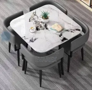 Curve Chair Dining Set of 4 Seater