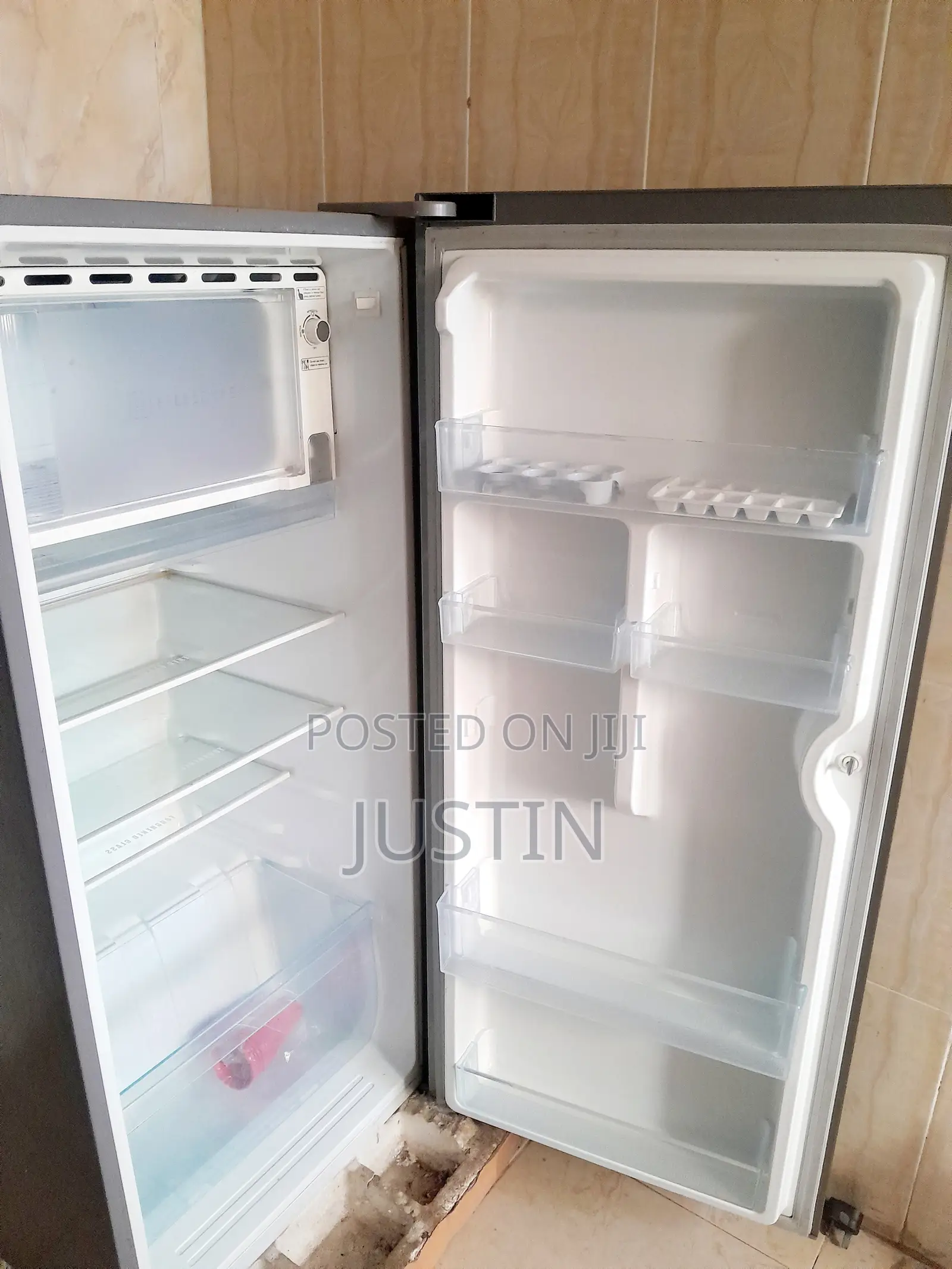 Silver Haier Thermocool Single Door Fridge- HR195