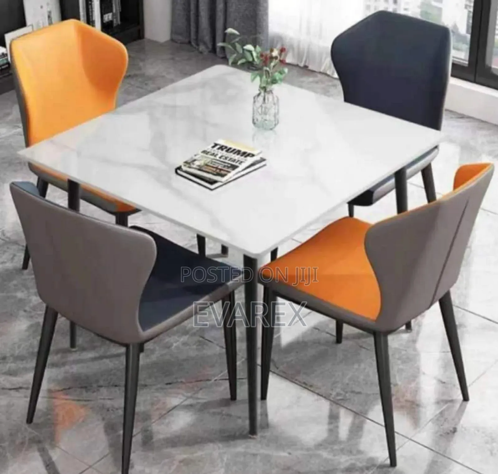 Classic Dinning Set Chair With Table