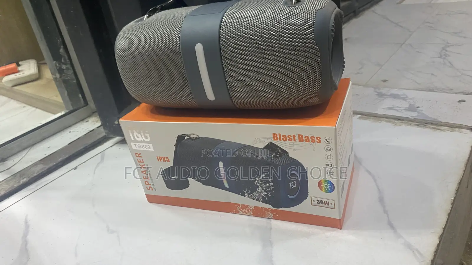 T G Bluetooth Speaker With Led Light