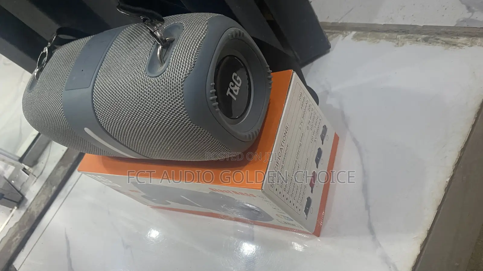 T G Bluetooth Speaker With Led Light