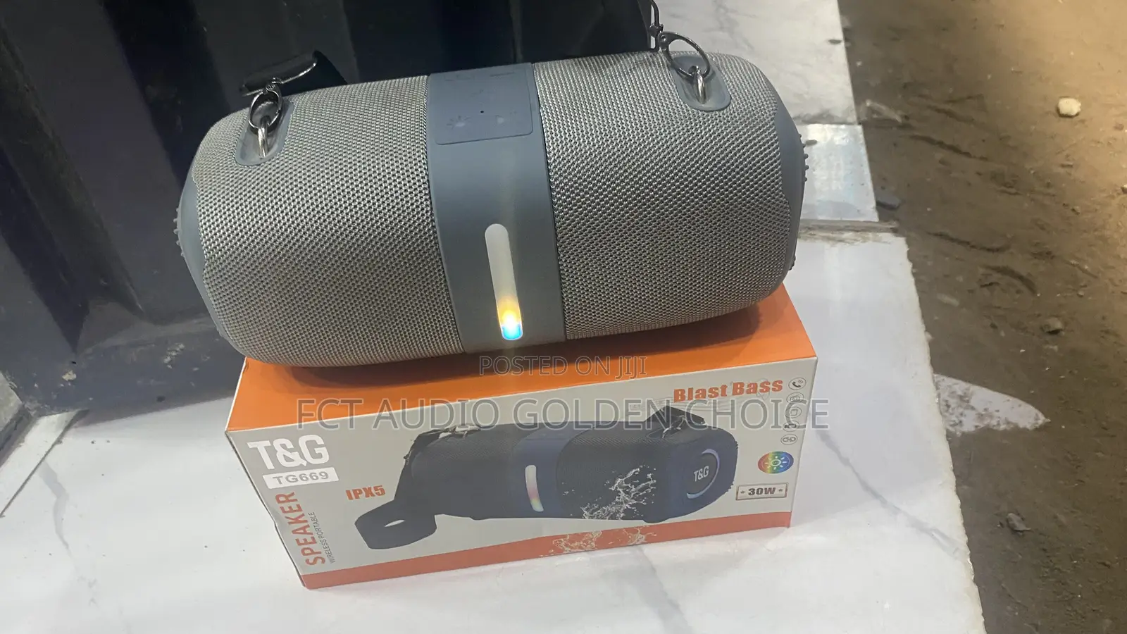 T G Bluetooth Speaker With Led Light