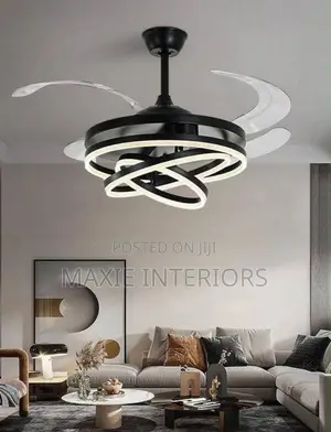 Luxury Living Ring Fan Chandelier