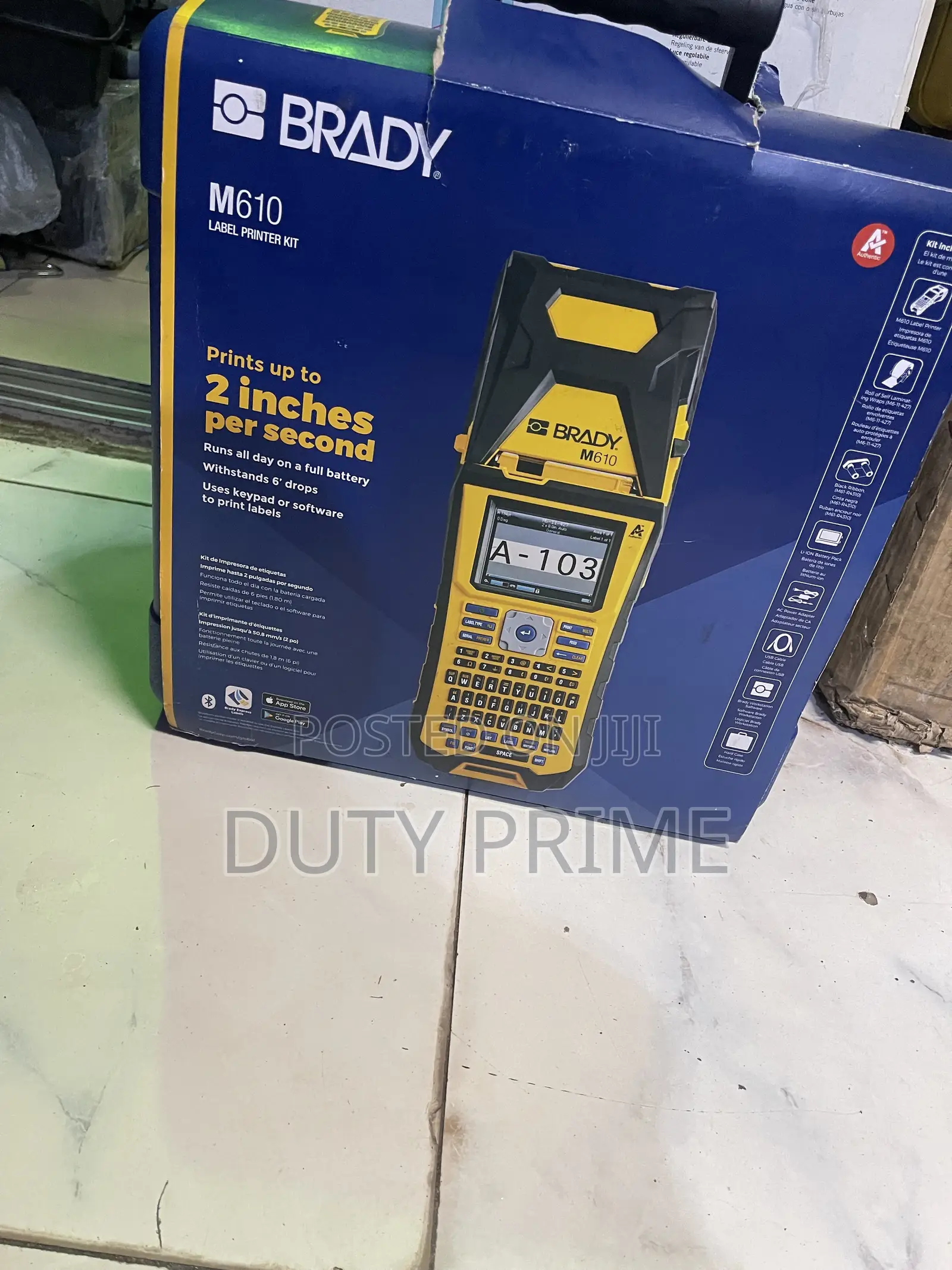 M610 Handheld Label Printer Kit Professional Industrial Printer