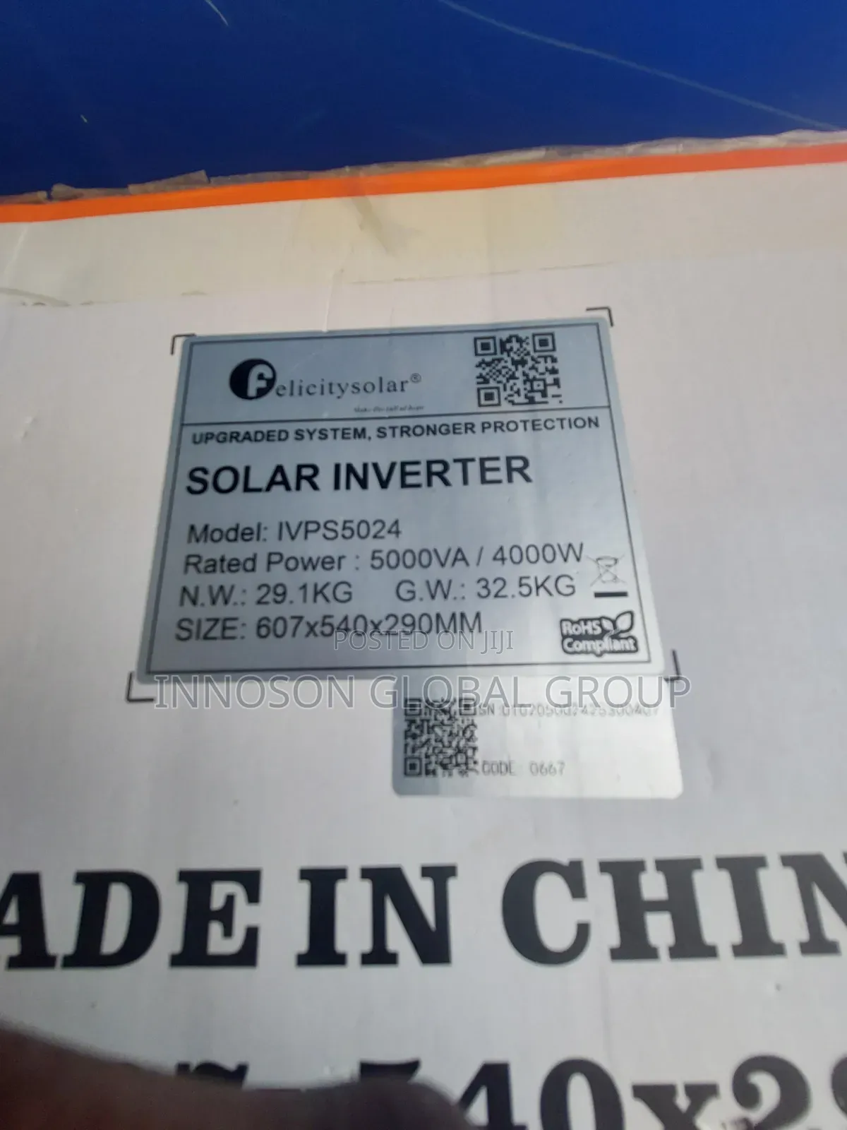 5kva 24v Felicity Transformerbase Inverter