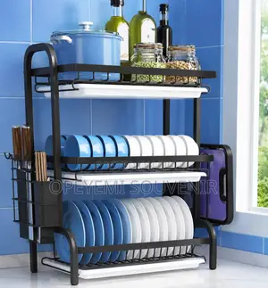 3-Tier Dish Drying Rack