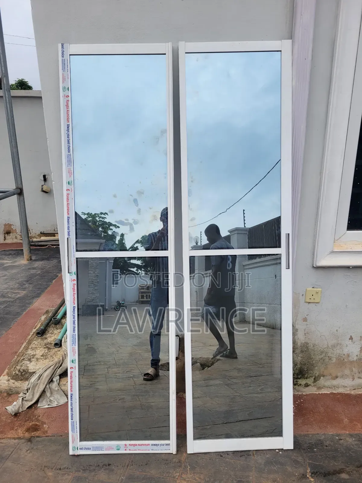 Tinted Glass Door