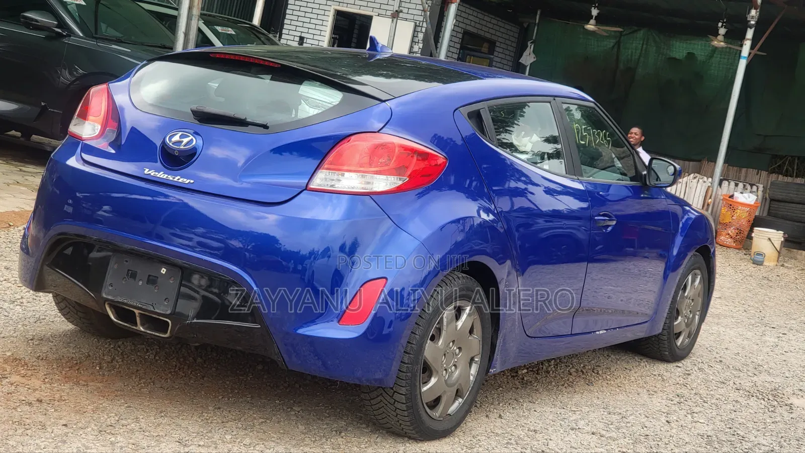 Hyundai Veloster Automatic 2012 Blue