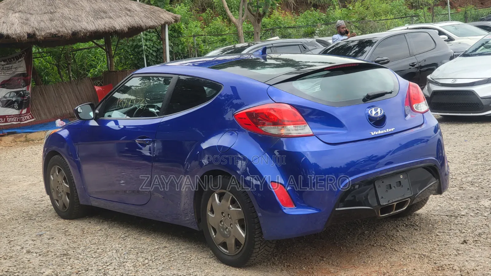 Hyundai Veloster Automatic 2012 Blue