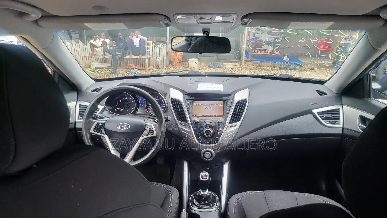Hyundai Veloster Automatic 2012 Blue