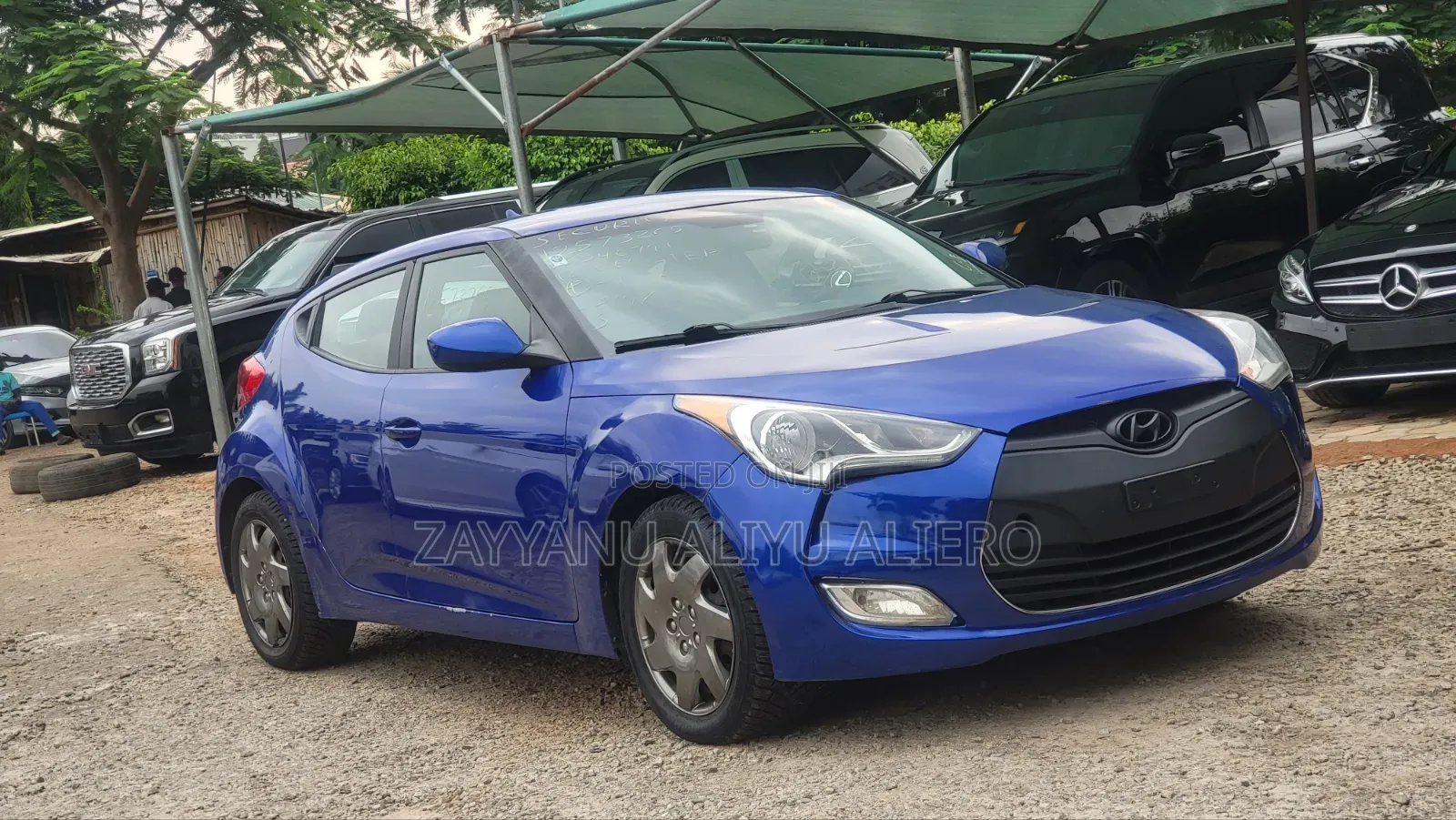 Hyundai Veloster Automatic 2012 Blue