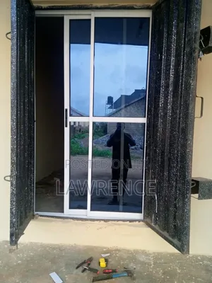 Tinted Glass Door