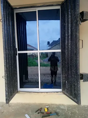 Tinted Glass Door