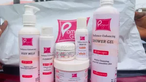 Pamper Glow Body Care.