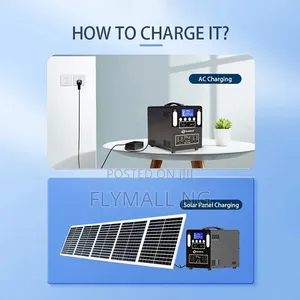 1000W Portable Power Station Solar Generator