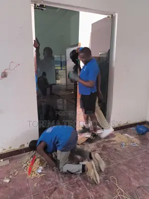 Automatic Sensor Door Installation