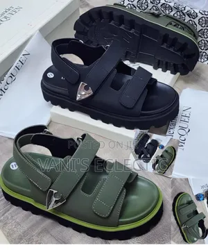 Prada and Alexander McQueen Slingback Sandals