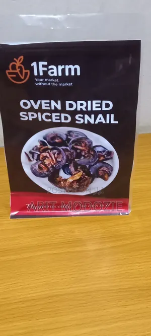 Spiced Oven Dried Snail