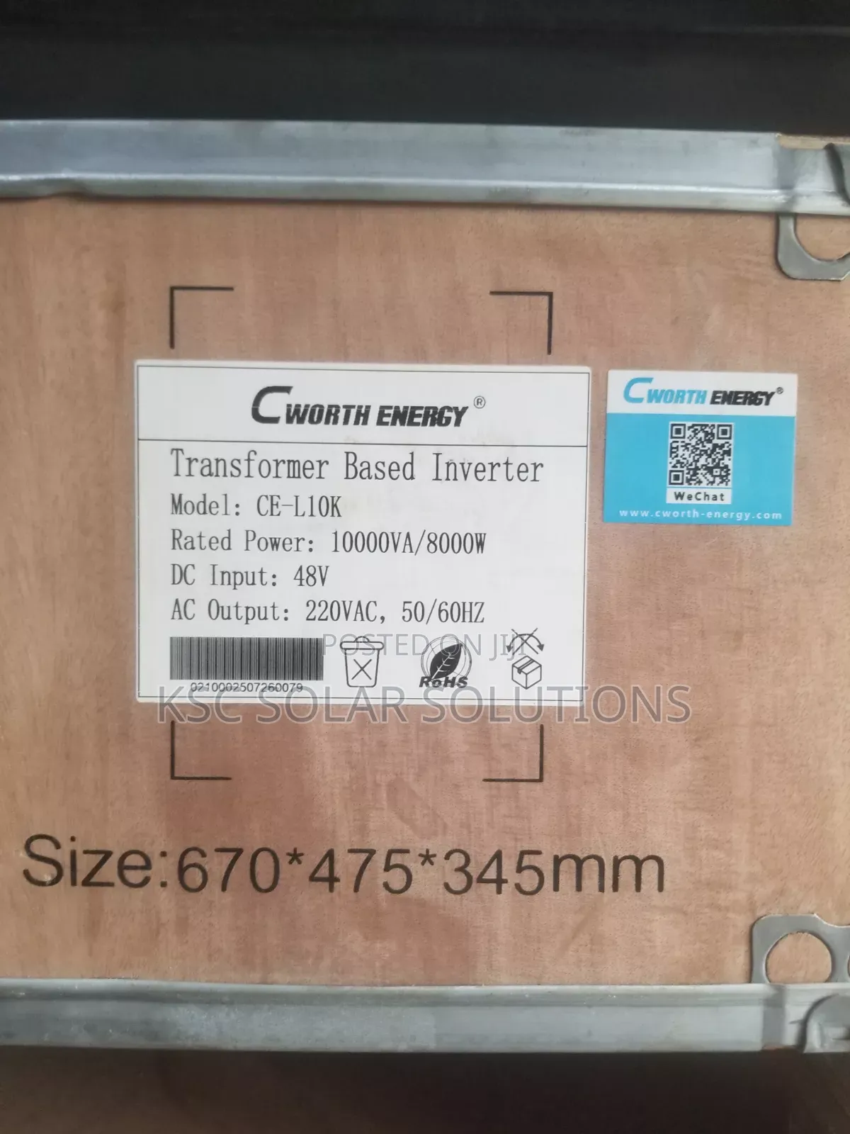 10kva Cworth Inverter