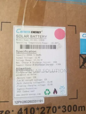 3.8kwh 12v Cworth Lithium Battery